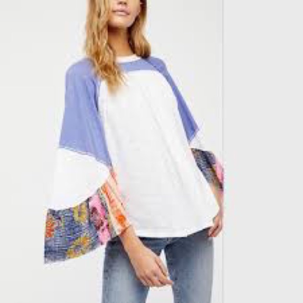 FREE PEOPLE We The Free Friday Fever Thermal Top Ivory XSMALL S OB799522